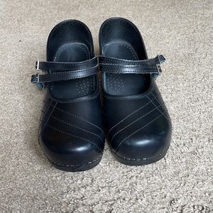 Sanita Mary Jane clogs with double strap